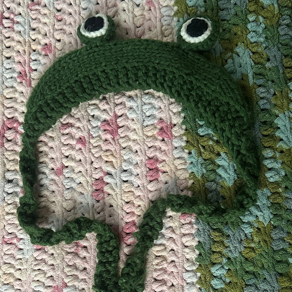 SHEIN Green Frog Kids Costume Hat